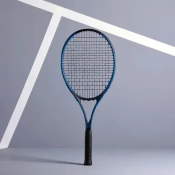 Decathlon Aluminum Tennis Racket for Adults (Blue & Black)